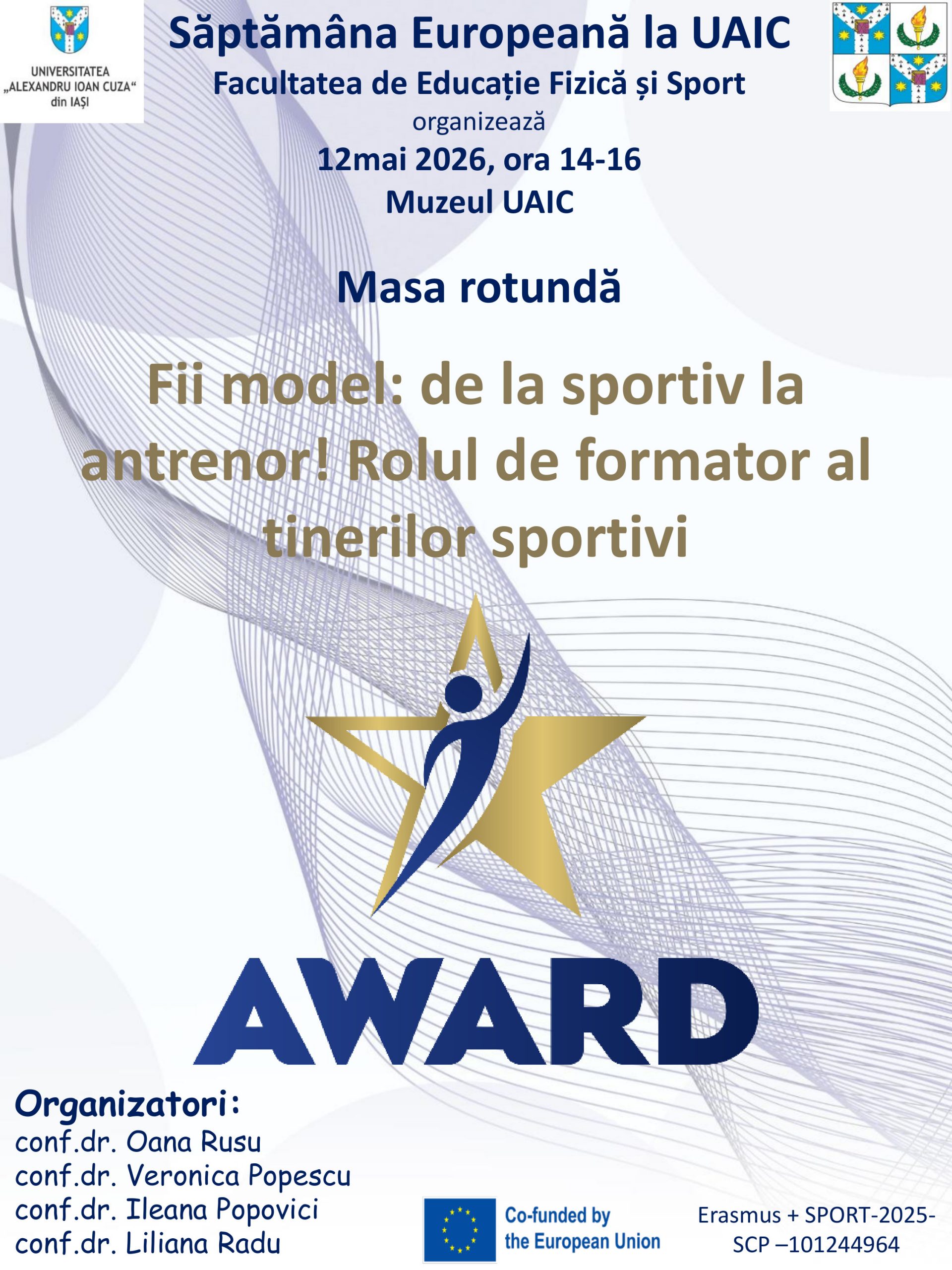 Fii model: de la sportiv la antrenor! Rolul de formator al tinerilor sportivi